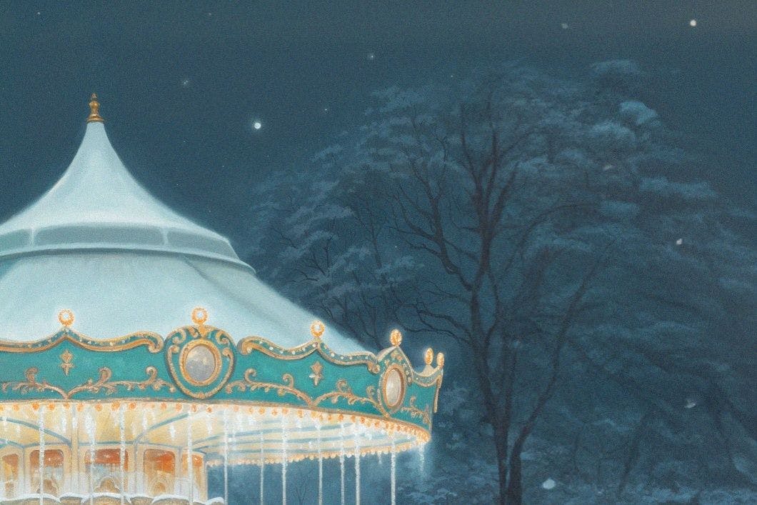 Winter's Whisper: The Artistic Journey of 'Frozen in Time'