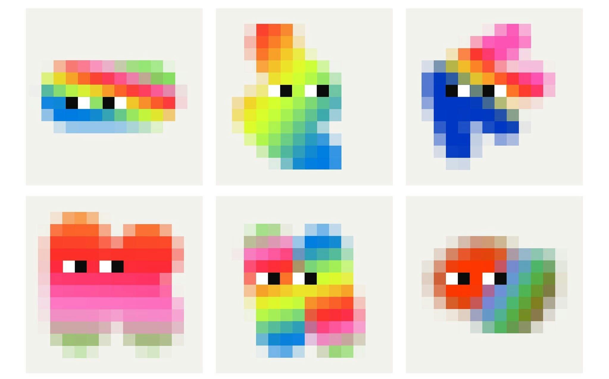 Emotion in Pixels: Amber Vittoria's Colorful 'Vibes' Collection