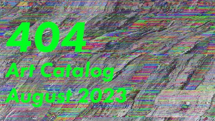 404 August 2023 Art Catalog: Pioneering a Decentralized Digital Art Renaissance